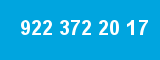 922 372 20 17 922 372 20 17